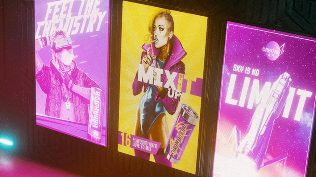 Трансгендеры на плакатах игры Cyberpunk 2077